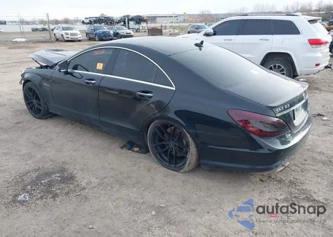 2014 Mercedes-Benz Cls 63 Amg 4Matic z USA, uszkodzony, nr VIN WDDLJ9CB4EA106471